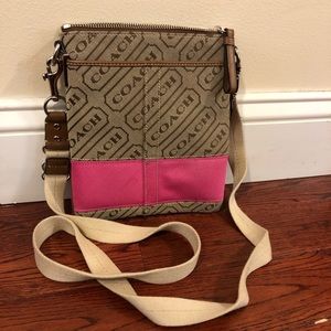 Coach Logo Crossbody Bag